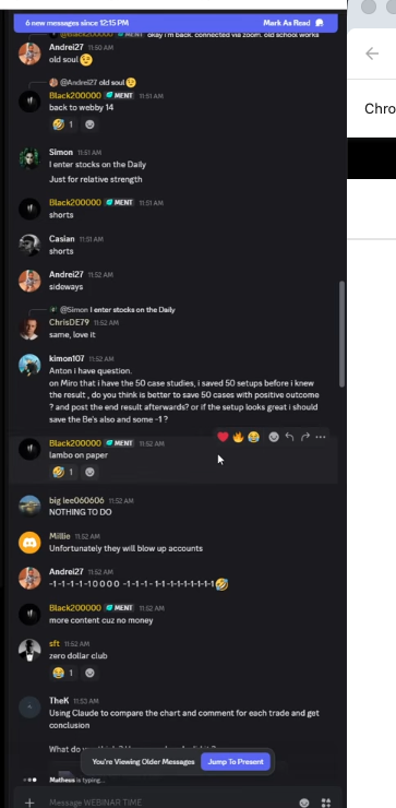 Weekly live sessions and Discord community