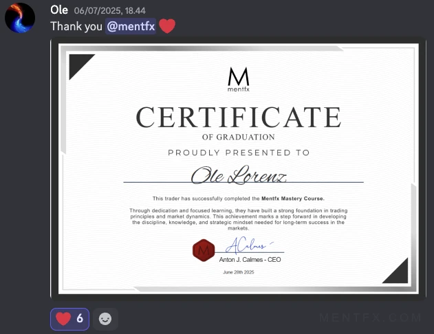 Mentfx graduate certificate