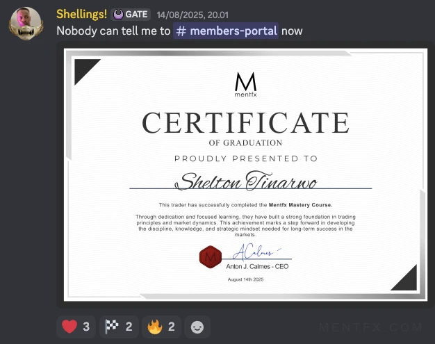 Mentfx graduate certificate