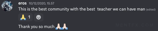 Mentfx member message