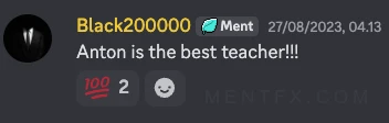 Mentfx member message